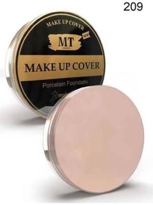 Makeuptime mt Make Up Cover Porselen Fondöten Kapatıcı 209 Tam Kapatma Özelliği ile Doğal Görünüm