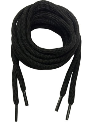 Seyhan Askeri Malzeme 1 Çift Siyah Ayakkabı Bağcığı Ipi 180 cm