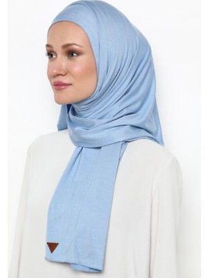 Penye Şal - Bebe Mavi - Ecardin