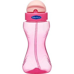 Babytime BT501 Renkli Pipetli Bardak - Pembe