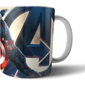 Captain America Kaptan Amerika Kupa Bardak Model 3
