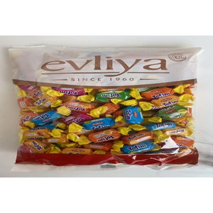 Evliya Şekerleme Evliya Tofim Meyveli Yumuşak Atıştırmalık Bayram Şekeri 1 kg