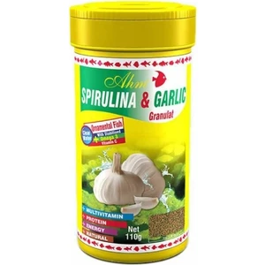 Ahm Marin Spirulina Garlic Sarımsaklı Granül Yem 100 ml