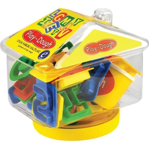 Play Dough Ev Kutulu Oyun Hamuru Kalıpları ERN-516 Harfler Kalıp