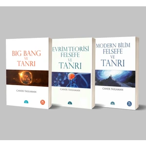 Caner Taslaman 3 Kitap Set (Bıgbang ve Tanrı - Evrim Teorisi Felsefe ve Tanrı - Modern Bilim Felsefe ve Tanrı)