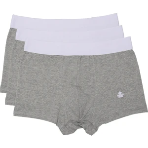 ADAM BOXES Boxer Trunk Neo-Cosy 
3'lü Paket - Gri