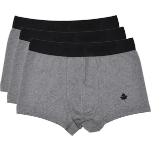 ADAM BOXES Boxer Trunk Neo-Cosy 
3'lü Paket - Antrasit