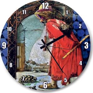 Cakatablo Kaplumbağa Terbiyecisi Osman Hamdi Bey Duvar Saati