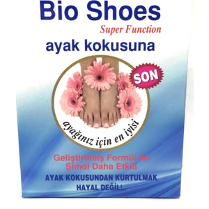 Bio Shoes Ayak Kokusu Giderici 120 Gün Etkili Koku Önleyici Bay Bayan Ayakabı İçi Kokusunu Giderir