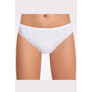 İlke İç Giyim Ilke 273 Jakarlı, Dantelli, Bikini Külot