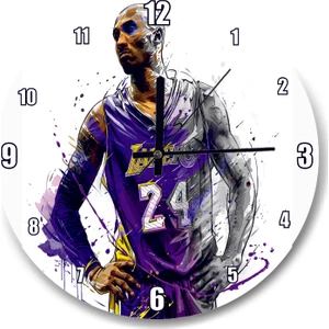 Cakatablo Kobe Bryant Duvar Saati