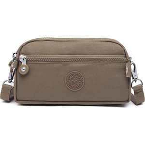 Smart Bags Krinkıl Kumaş Su Geçirmez Mini Boy Postacı Çantası BC 1112 - Açık Kahve