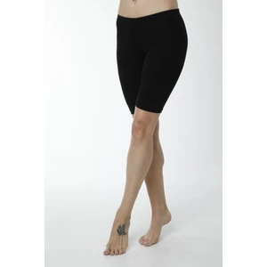 Hmd 4007 Diz Üstü Kapri Tayt - Siyah