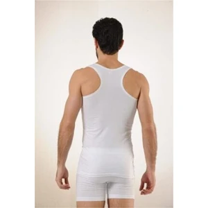 Hmd 700 3'lü Likralı Sporcu Erkek Atlet T-Shirt - Beyaz