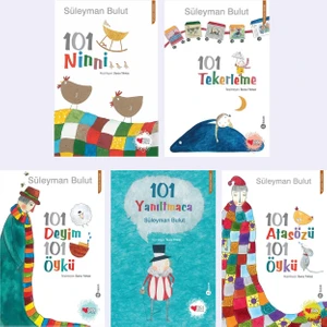 Süleyman Bulut Seti 5 Kitap 101 Deyim 101 Atasözü 101 Ninni 101 Yanıltmaca 101 Tekerleme