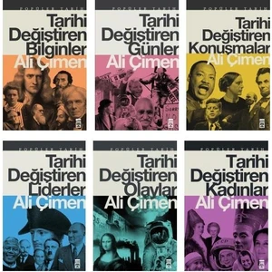 Ali Çimen Tarihi Değiştiren Seti 6 Kitap