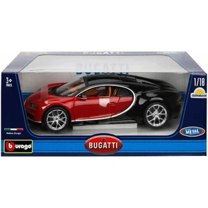 11040 Burago 1:18 Bugatti Chiron Kırmızı Model Araba