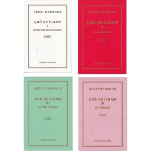 Sezai Karakoç Çağ ve Ilham 4 Kitap Set