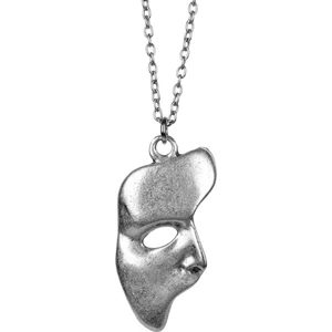 Bu Farklı The Phantom Of The Opera Maske Eskitme Antik Gümüş Kaplama Erkek Kadın Kolye