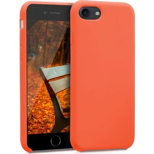 Apple iPhone 7 / 8 / Se 2020 Lansman Silikon Kılıf Turuncu