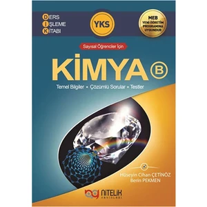 Nitelik Yayınları YKS Kimya B Ders Işleme Kitabı