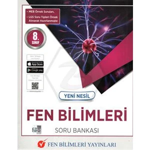 Fen Bilimleri Yayınları  8.Sınıf Yeni Nesil Fen Bilimleri Soru Bankası