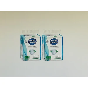 Mavi Beyaz Ped Külot Yetişkinhasta Bezi  M  Orto Boy 2X30=60 Adet