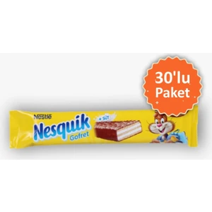 Nesquik Gofret 26,7 gr 30 Adet