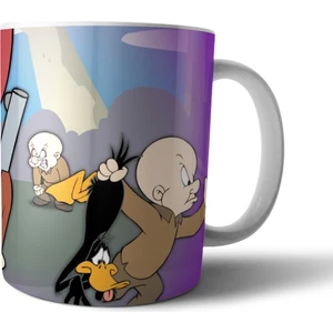 Elmer Fudd Bugs Bunny Kupa Bardak Model 2