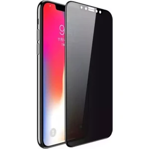 Cepstok Apple iPhone x / Xs Kırılmaz Cam Tam Kaplayan Privacy Hayalet Ekran Koruyucu