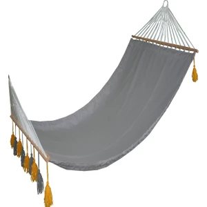 Altınoluk Hamak Altınoluk Bez Hamak Tek Kişilik Renkli Püsküllü 100X300CM