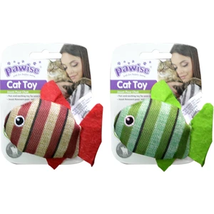Kedi Oyuncağı Striped Cat Toy-Balık