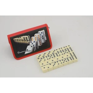 Tam İthalat Çantalı Domino Seti Kırmızı