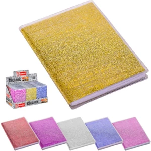 9X13 cm Kumaş Çizgili Bloknot Not Defteri 64 Yp. NT-218