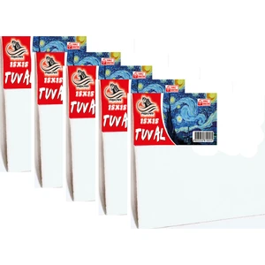 15 x 15 cm Tuval 5 Adet