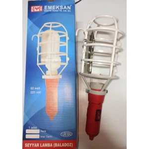Seyyar Lamba 60 W 220 V