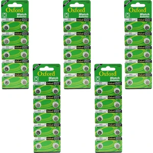 Oxford Tianqu Ag3 LR41 384 L736 1.5V Alkaline Düğme Pil 50'li