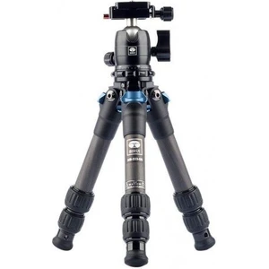 AM-223+B-00K Profesyonel Kompakt Karbon Tripod Kiti
