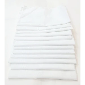 Pamuklu Mendil 28X29 cm Beyaz Renk 12 adet
