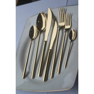 Dmr Life Rüya Gold Titanyum 36 Parça 6 Kişilik Çatal Kaşık Seti