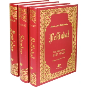 Yeni Asya Neşriyat Risalei Nur Külliyatı En Çok Okunan 3 Kitap Sözler, Lemalar, Mektubat Set Yeni Tanzim-Büyük Boy-Sayfa Içi Lügatçeli-Indexli-Ivory Kağıt-