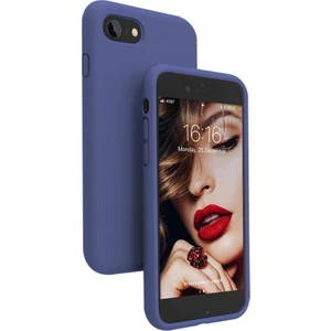 Piyasa Sepeti Apple iPhone Se 2020 Ince Mat Silikon Kılıf Lacivert
