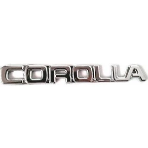 Toyota Corolla Bagaj Yazısı--