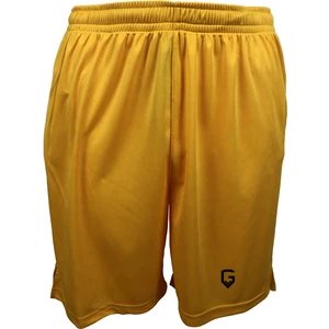 Top Glory Sarı Fitness Şort Spor Şortu Erkek Nefes Alabilen Hafif Kumaştan Üretim