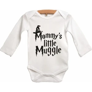 Mommys Little Muggle Baskılı Bebek Zıbın Body