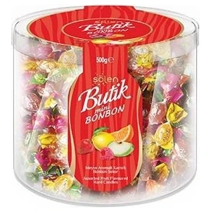 Butik Mini Bonbon Meyveli Şeker 500 gr