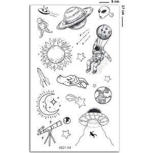 BP Tattoo Gezegenler Karışık Geçici Dövme