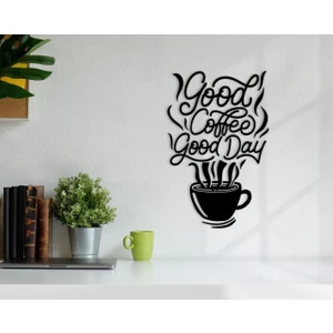 Bk Gift Iyi Kahve Iyi Gün Ahşap Duvar Yazısı-1