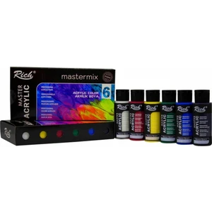 Mastermix Akrilik Boya 6 Renk x 60 cc