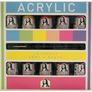 Mona Lisa Akrilik Boya 10 Renk x 40 ml